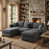 Gray Polyester Blend selected