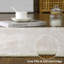 Tapis de salon uni 240 x 300 cm, grand tapis d'intérieur lavable, antidérapant, à poils courts, style moderne et bohème, couleur crème.