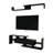 Alvaro 60.2'' 2 Pc 1-Drawer Floating TV Stand Media Console with Open Shelves-93284038