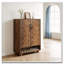 Vintage Style Shoe Cabinet with Elegant Design