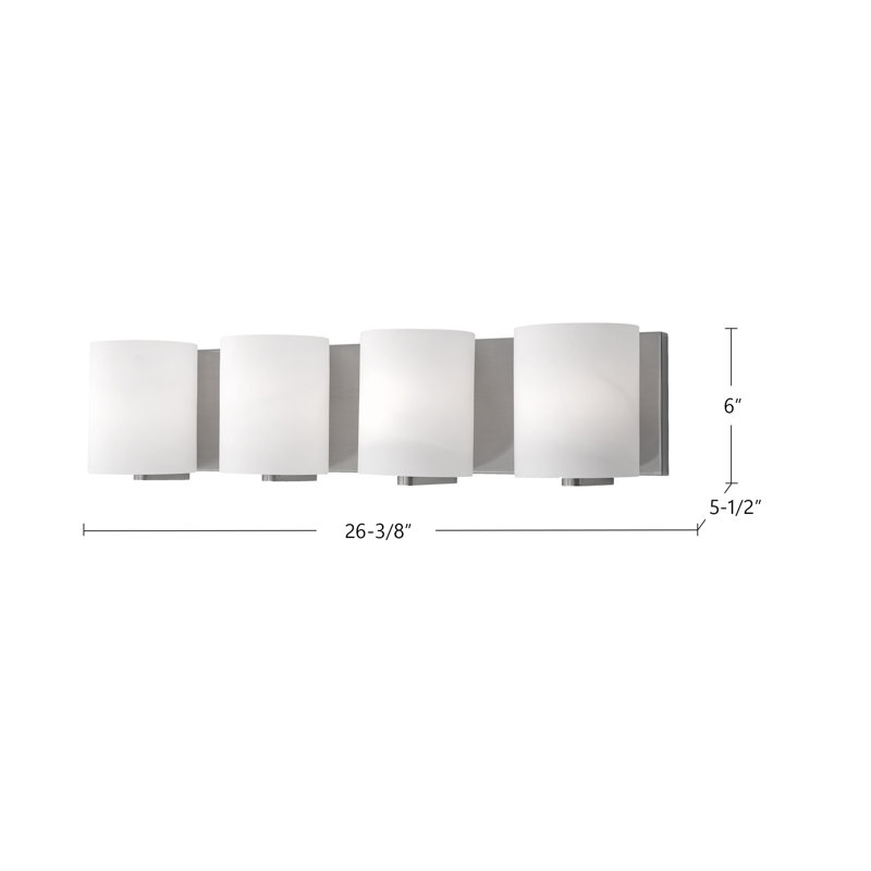 Bridgewater 4 - Light Vanity Light, Chrome