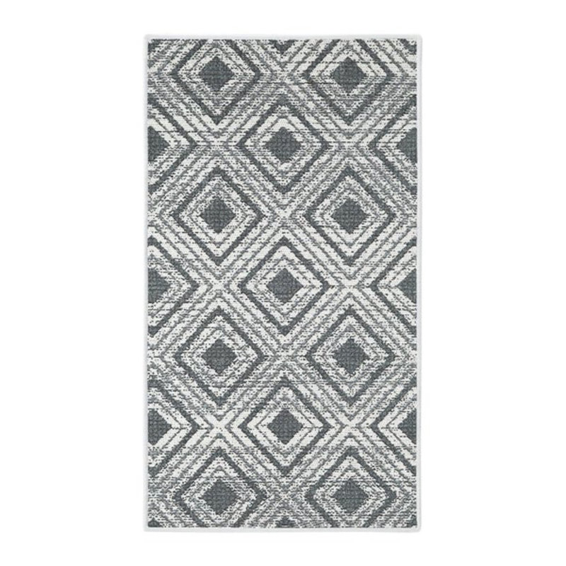 Barner Cotton Geometric Indoor Rug, Rectangle 2' x 4'