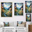 "Abstract Collages", art mural sur toile-461779794-461779797