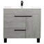 Ensemble de meuble-lavabo simple Lefkowitz-547620631