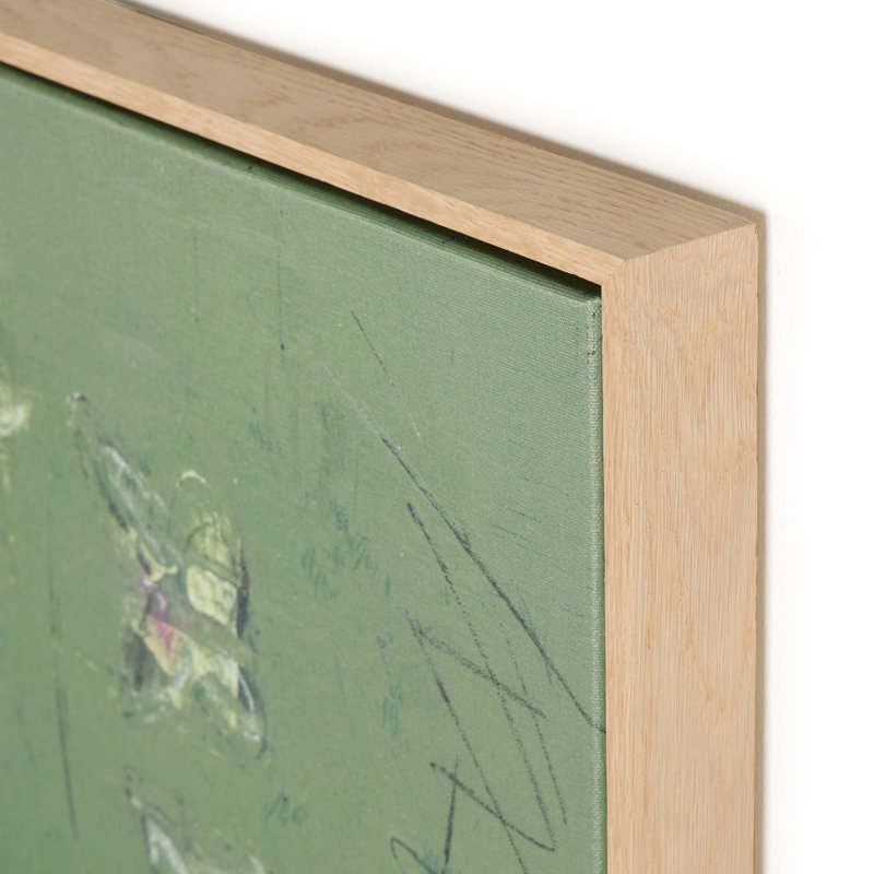 Verdant Garden Painting by Jamie Beckwith, 24" H x 24" W