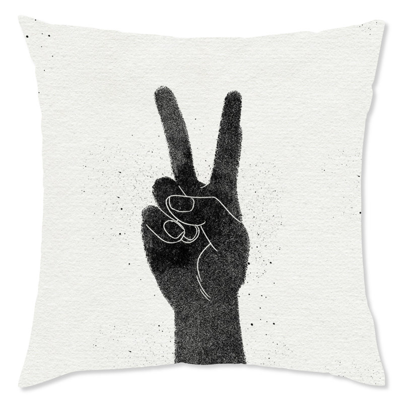 Housse et insert de coussin d'inspiration carrée