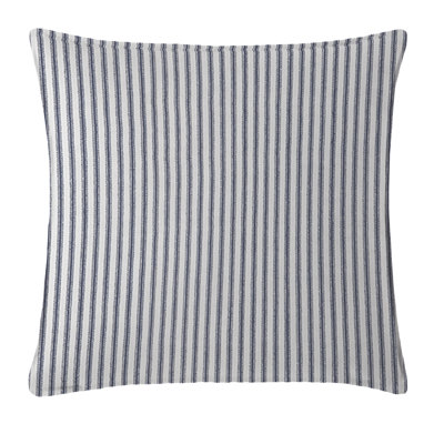 Gesto Cotton Striped Throw Pillow