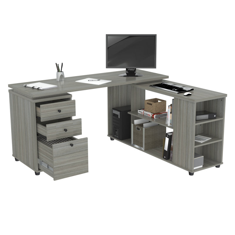 Windsor L-Shaped Computer Desk