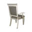 Ensemble de 2 fauteuils Modern Glam recouverts de similicuir