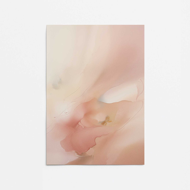 Imprimé pastel «Paradise Delight II», Sans cadre, papier, H 36 po x l 24 po