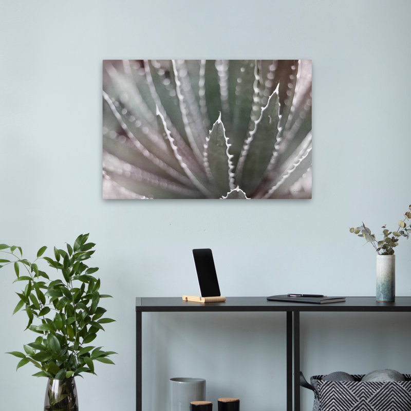 Cacti Cactus Leaf - Dream Desert II BWC, 16" H x 24" W