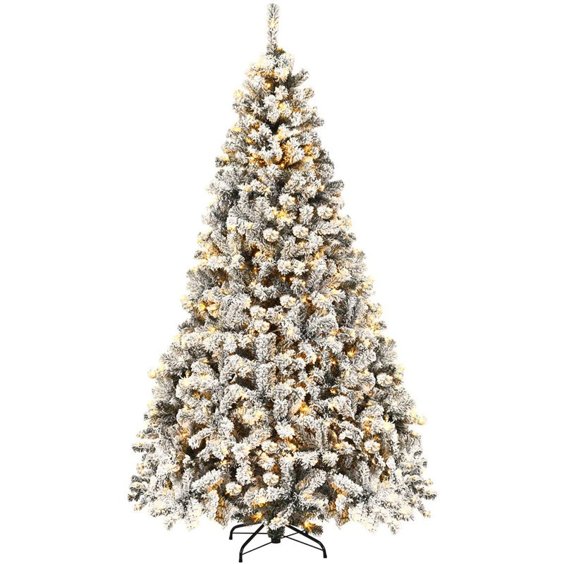 225cm H Lighted Artificial Christmas Tree