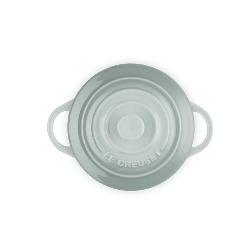 Le Creuset Stonware Mini Round Cocotte, Sea Salt