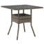 Petronio Square Metal Outdoor Dining Table , 80cm cm W 80cm cm D-2005314882