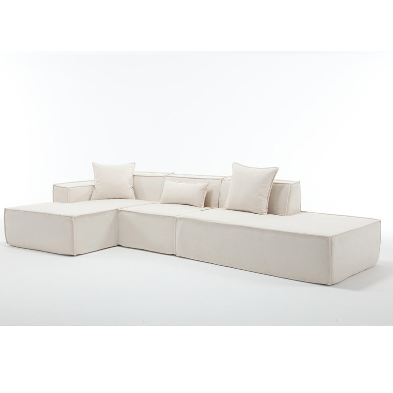 Sofas, Beige, Left Hand Facing