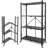Medeea 28'' W Steel Shelving Unit with Wheels