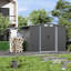 Outdoor Metal Storage Shed with Lean-to