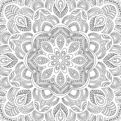 Fancy Coloring Pattern