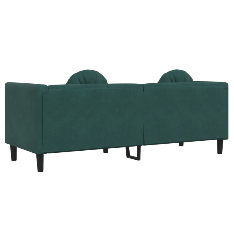 Canapé Muk Designs, Vert, H 27,6 po x l 76,2 po x P 30,3 po