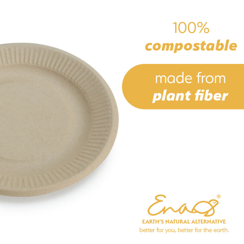 Disposable Bamboo Dessert Plate