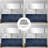Lafarre 80 in W x 20 in D Double Bath Vanity and Faucet Set-104783353-113058071