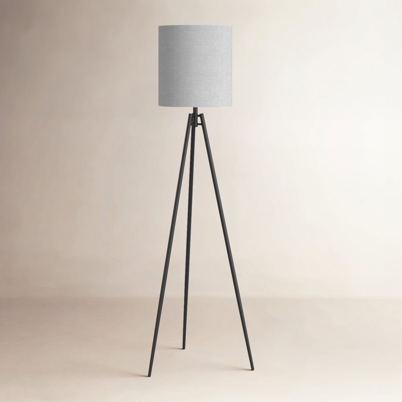 Kerala 69'' Tripod Floor Lamp, Black