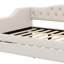 Upholstered Daybed With LED Belt And Trundle-114217053