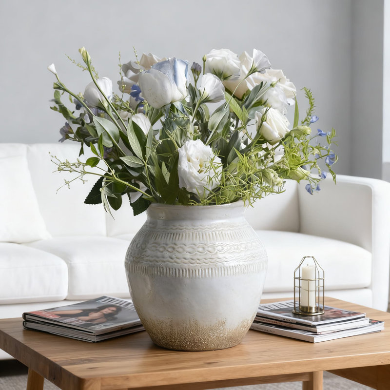 Vase Rustic, Gris