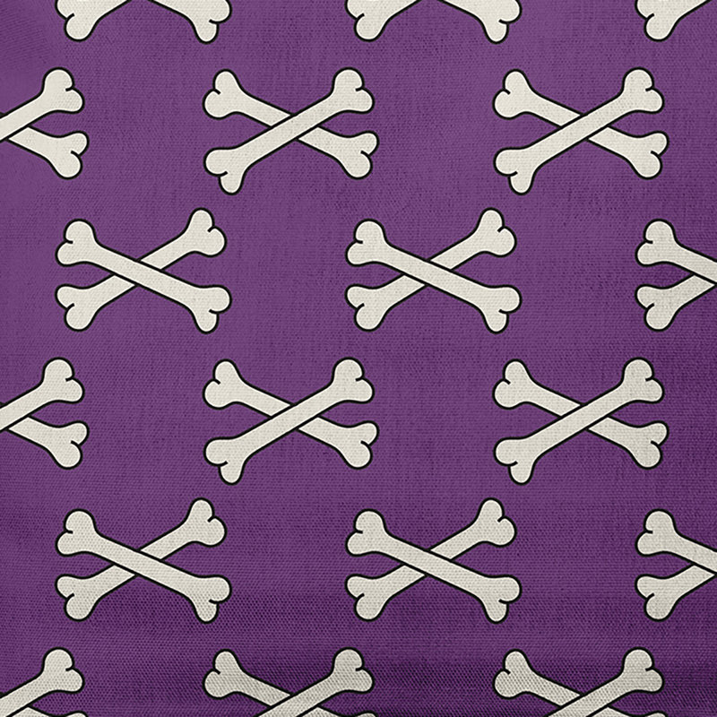 Witches Brew No Decorative Addition Outdoor Reversible Throw Pillow, 14" x 20", Amethyst