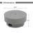 Outdoor Round Steel Fire Pit Table-689993479