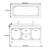Simple modern stainless steel bathroom cabinet-111166889