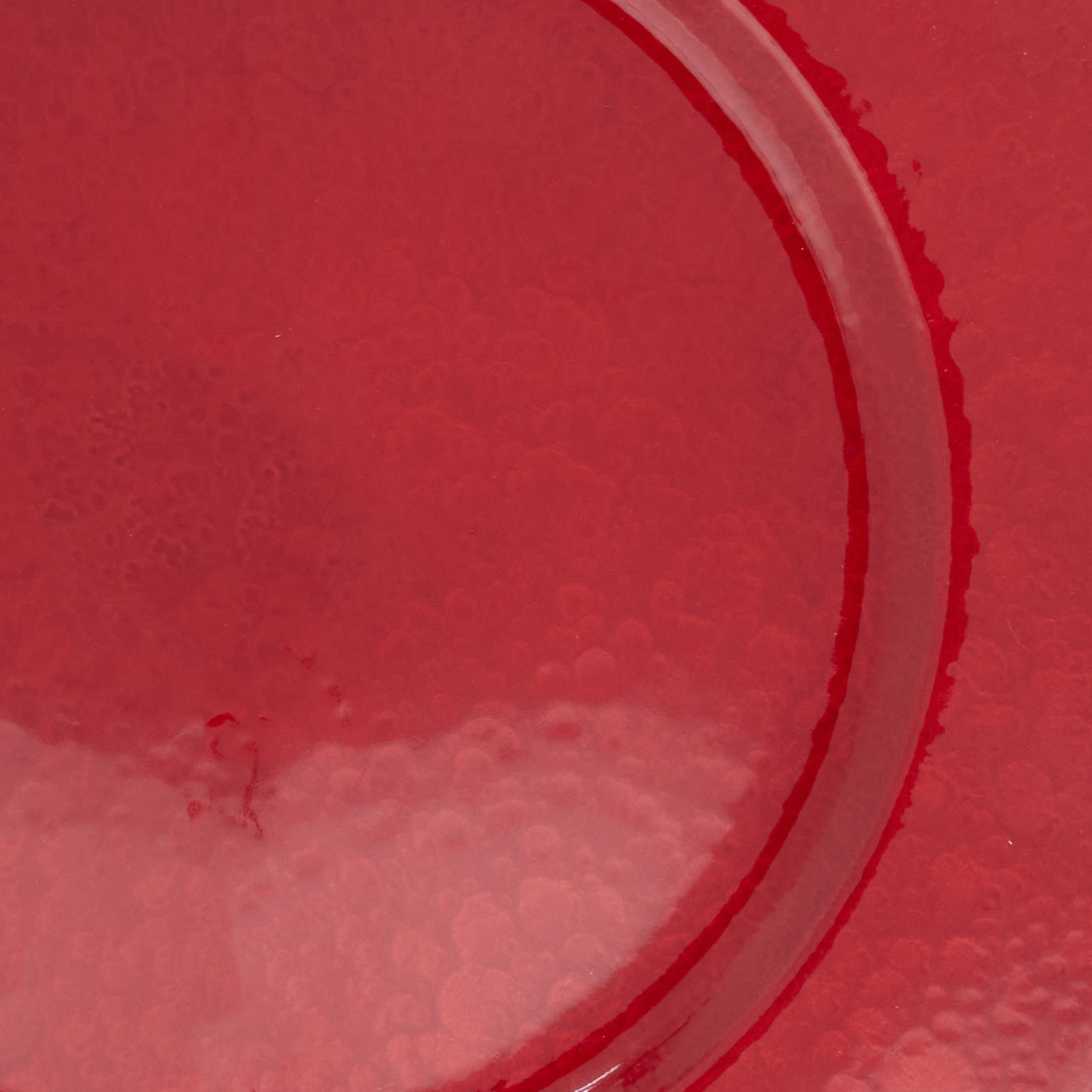 Sousplat Collection Sousplat Charger, Red