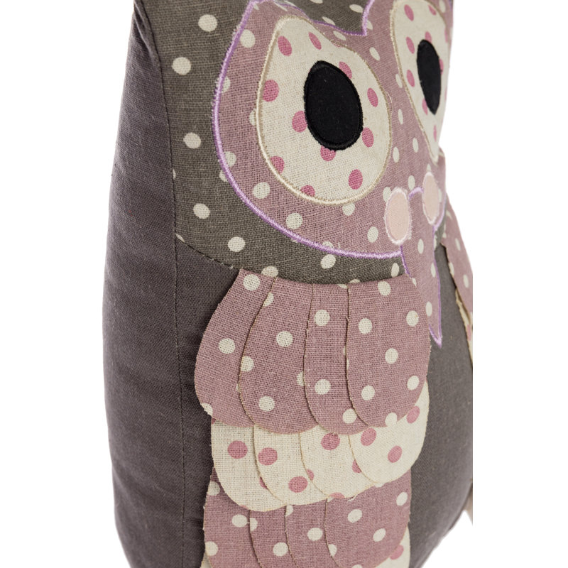 Marie Owl Fabric Door Wedge