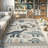 Ambesonne Dinosaur High Density Long Fiber Poly Threads Decorative Area Rug Carpet-97177862
