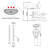 Centerset 4Inch Bathroom Sink Faucet With Drain Assemly-106847031