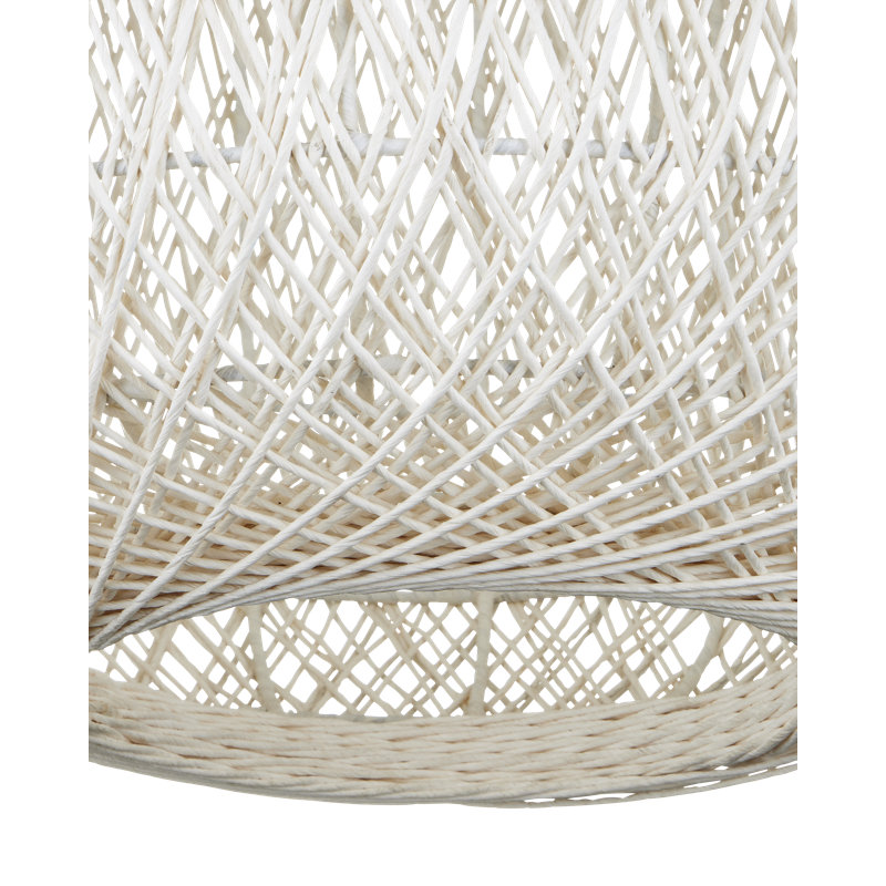 Cocoon Medium Pendant, 27" H x 15.5" W