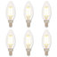 60 Watt Equivalent B11 E12/Candelabra Dimmable LED Bulb