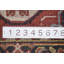 Tapis de couloir oriental traditionnel ivoire en laine 3 x 10