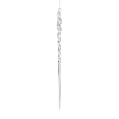 Twist Icicle Ornament 0.75"x 11.5"