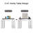 Spacious 10-Drawer Vanity Desk Set with Flip-Up Mirror & Stool, Large Storage Solution, Chic White + Walnut Combination