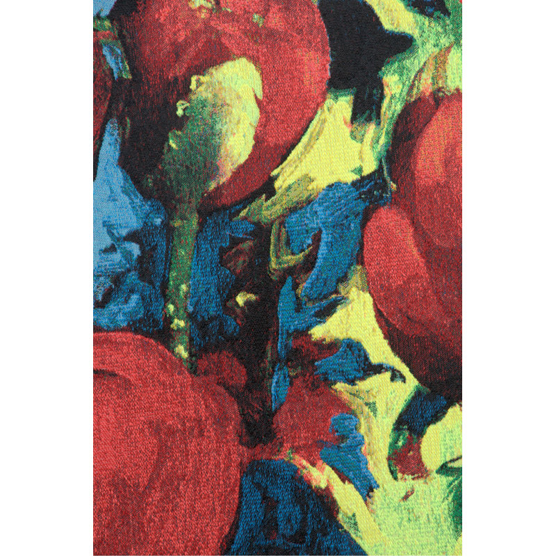 Loom Woven Cotton Blend Wall Hanging, 27" H x 47" W x 0.15" D