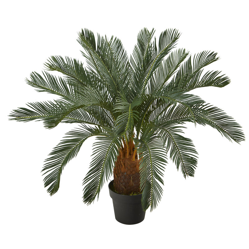 36'' Faux Cycas Tree in Pot Liner