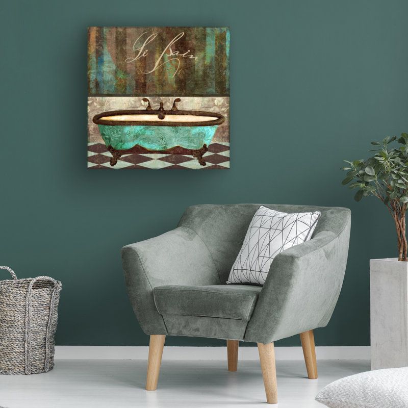 Art sur toile «Bachelo Sasha Le Bain», H 18 po x l 18 po