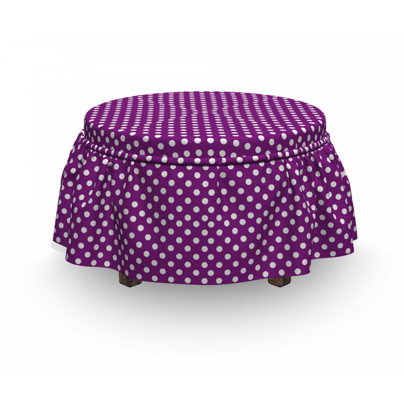 Box Cushion Ottoman Slipcover