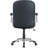 Soho Flip Armrest Mid-back Leather Chair