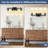 Modern Vanity Mirror Light Fixture, Elegant Bathroom Wall Sconce (Bulbs Not Included)-710549953-710549952