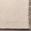 Tapis ivoire / beige en coton tissé à la main Bester-20947127
