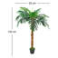 130cm Faux Palm Plant in Pot Liner