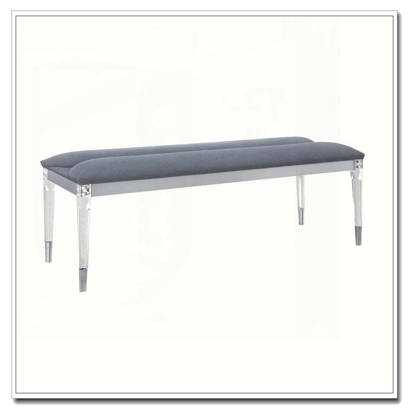 Banc argenté LAURA