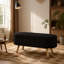 Banc de rangement avec repose-pieds ovale Luxury-134003122-134003130